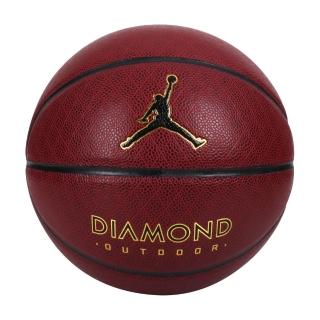 【NIKE 耐吉】籃球 JORDAN DIAMOND OUTDOOR 8P 7號球 J100825289107琥珀(鑽石紋理 彈性耐用 耐磨 觸感佳)