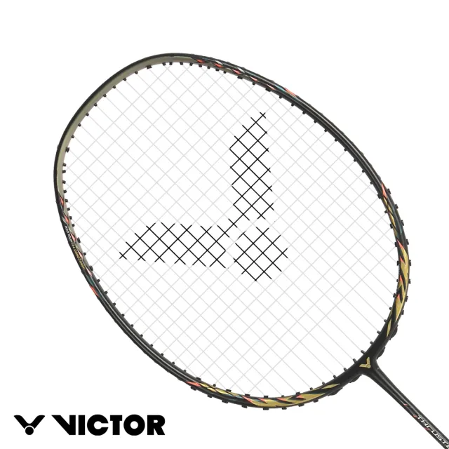 【VICTOR 勝利體育】羽球拍 羽毛球拍(TK-RAPTOR 猛禽 C 黑)
