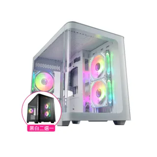 【華碩平台】U5十核RTX 3050 Win11{雷空武神W}電競機(Ultra 5 225F/B860/32G D5/1TB)