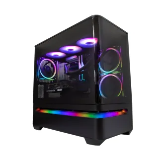 【華碩平台】U9廿四核RTX 5060 Win11{焰神武裝W}水冷電競機(Ultra 9 285K/B860/64G D5/1TB/WiFi6E)