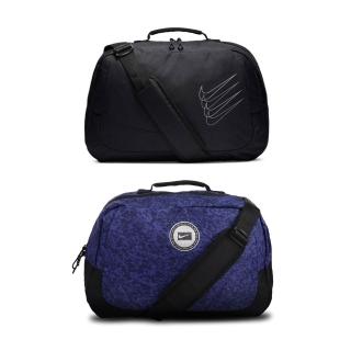 【NIKE 耐吉】提袋 RUN MINIMAL 21L 072黑/970藍(大型運動包 健身包 側背包 行李袋 收納包 時尚 加厚背帶)