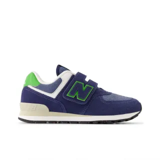 【NEW BALANCE】NB 童鞋 中童_PV574QBL-W_男童/女童_寶藍色(4-8歲)