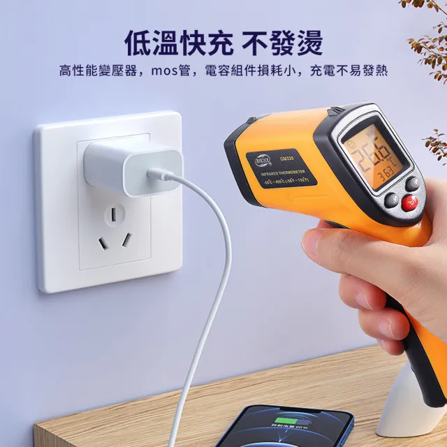 【YUNMI】氮化鎵GaN充電器 30W PD Type-C 單孔快充充電頭(蘋果Iphone15/14/三星/vivo)