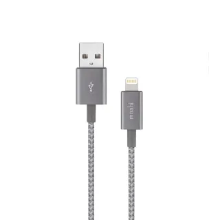 【moshi】Integra 強韌系列 Lightning To USB-A 充電線/傳輸線 編織線(iPhone充電線 0.25 M)