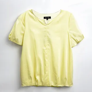 【Master Max】絲棉舒適短袖雪紡上衣(8317129)