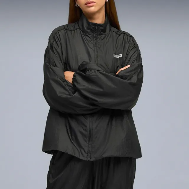 【PUMA】x ROSE 外套 Women T7 Track 聯名 黑 朴彩英 教練外套 立領 無小卡(633793-01)