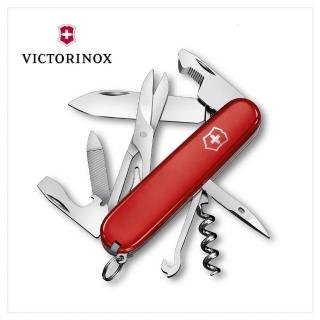 【VICTORINOX 瑞士維氏】瑞士刀 Companion系列含開箱器 91mm/16用/紅(1.3909)
