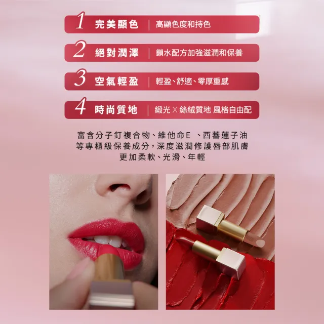 【伊麗莎白雅頓】官方直營 完美無瑕絲絨/緞光潤唇膏 4g 8款任選(潤色/無瑕/護唇膏)