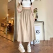 【D.studio】韓版冰絲渲染直筒高腰顯瘦垂感寬褲(褲子 長褲 休閒褲 女裝 高腰褲 拖地褲 直筒褲 黑褲 P391)