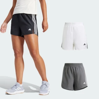 【adidas 愛迪達】休閒運動短褲 運動褲 女款(多款任選)