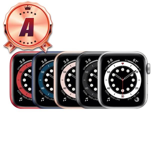【Apple】A級福利品 Watch Series 6 GPS 44mm 鋁金屬 智慧型手錶(贈市值1480配件禮)