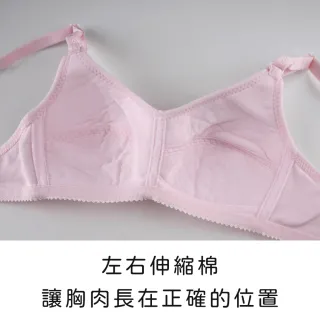【玉如阿姨】花漾微樂山丘內衣※0664灰(A.B罩 少女 發育 透氣 小胸 護胸 防激凸 服貼 台灣製)