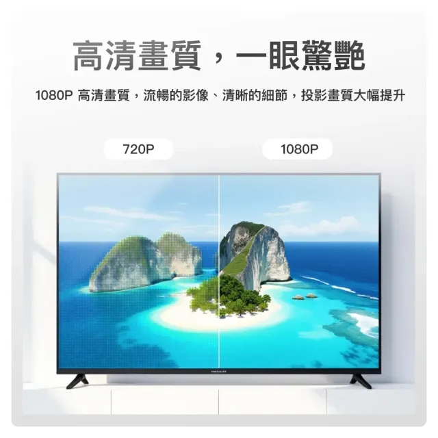 第八代無線投影HDMI電視棒 適用蘋果iPhone/iPad/手機/平板/筆電投影