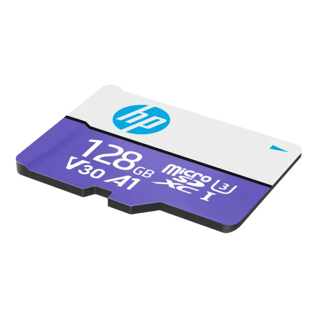 【HP 惠普】128GB 高速記憶卡 microSDXC A1 V30 UHS-I U3 附SD轉接卡(MX330)