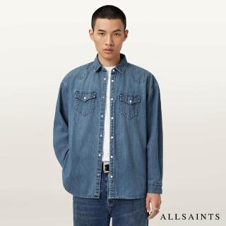 【ALLSAINTS】FENTON 寬鬆牛仔襯衫 M054SD(舒適版型)