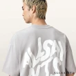 【ALLSAINTS】ORLANDO 純棉寬鬆LOGO短袖T恤-灰 M066PC(寬鬆版型)