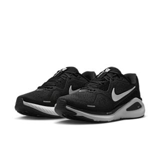 【NIKE 耐吉】運動鞋 跑步鞋 女鞋 W NIKE STRUCTURE 26 中足支撐 ReactX 泡棉 黑(HJ1101003)