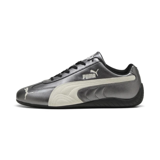 【PUMA官方旗艦】Speedcat Metallic 休閒運動鞋 男女共同 40368902(男鞋 女鞋 休閒鞋 賽車鞋 薄底鞋 黑色)