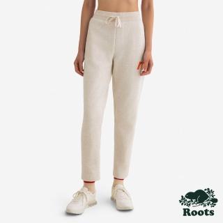 【Roots】Roots女裝- NOCTURNAL OPEN BOTTOM 棉褲(燕麥色)