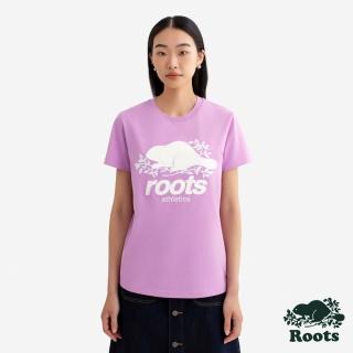 【Roots】Roots女裝- NOCTURNAL CLASSIC 短袖上衣(淡紫色)