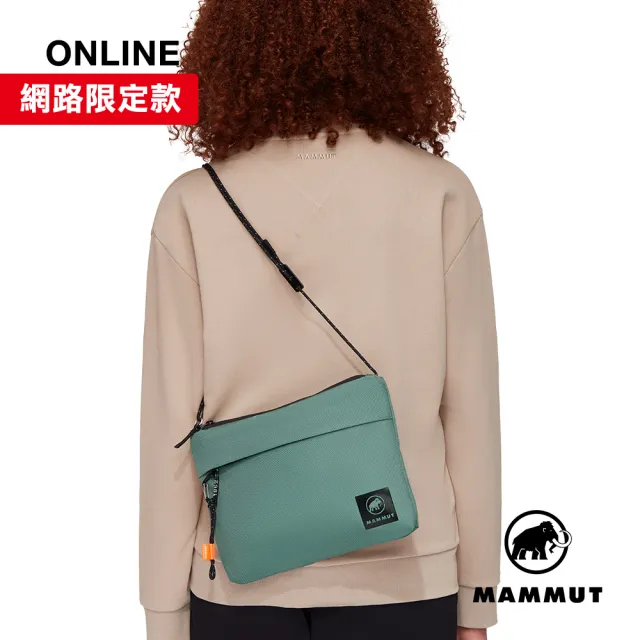 【Mammut 長毛象】Xeron Sacoche 2L 經典日常側背包 深玉石綠 #2810-00180