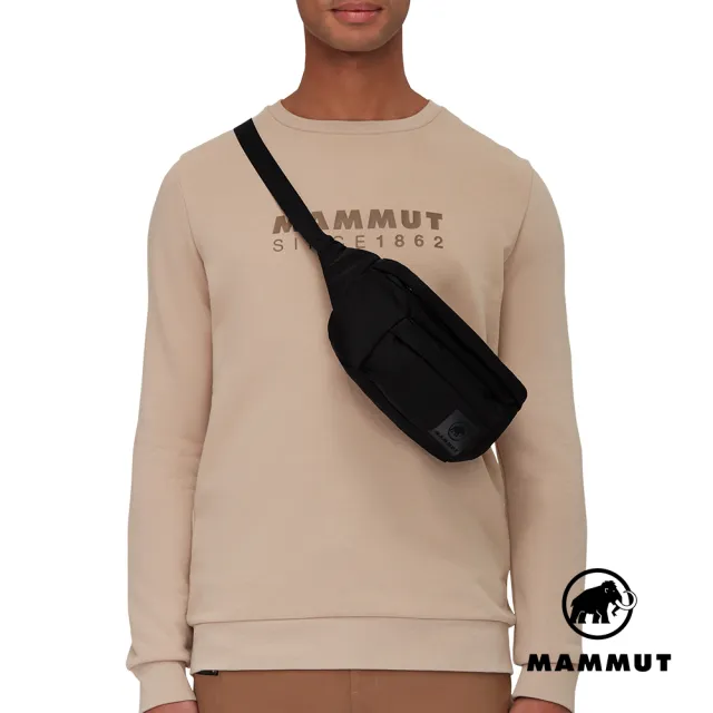 【Mammut 長毛象官方直營】Xeron Neuveville Waistpack 健行休閒腰包/斜肩包 2L 黑色 #2810-00142