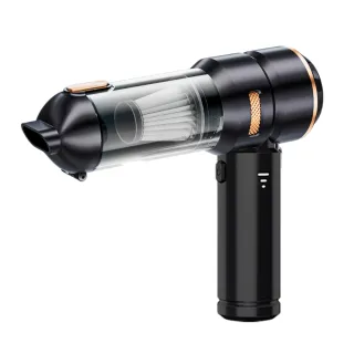 【SUiTU】一鍵倒塵獨家訂製款 大吸力無線吸塵器 小鋼炮 手持車用吸塵器 6653/6659Plus(6000mah大電力)