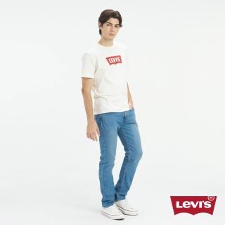 【LEVIS】男 上寬下窄502舒適窄管涼感牛仔褲 Performance Cool 熱賣單品 29507-1452