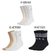 【adidas 愛迪達】中筒襪 運動長襪 三包裝 總計九雙 PRF C CC CRW 3P 男女 A-JD9575 B-IC1311 精選七款