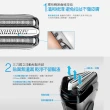 【德國百靈BRAUN】三鋒系列電動刮鬍刀/電鬍刀-黑  充插兩用(3020s-B)