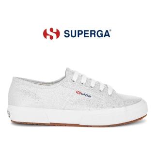【SUPERGA】休閒鞋 女鞋 2750 經典系列 LAMEW 閃亮 親子款 銀灰 S001820-031