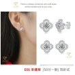 【CF鑽飾】美鑽系列 1克拉 莫桑鑽 雙十慶限定(戒指 鑽戒 項鍊 耳環 送禮 生日)