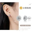 【CF鑽飾】耳環 雙十慶限定 莫桑鑽(情人節 耳釘 耳針 耳飾 禮物 求婚)