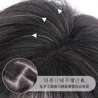 【LEEHER】女生假髮/T型髮片/補髮片/隱形無痕/髮際線救星/法式瀏海/胎毛瀏海/瀏海假髮/髮片/拯救