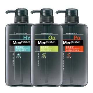 【曼秀雷敦】男士洗髮精550ml(3入組 / 四款任選)