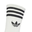 【adidas 愛迪達】運動長襪 3入 三雙 3S CREW S 3P 男女 - JV7401