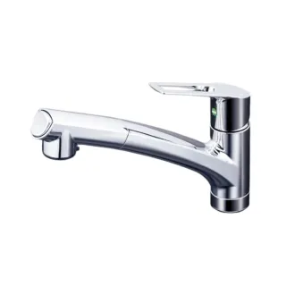 【KVK】日製保固三年 廚房用 無鉛省水 伸縮龍頭(KM5021TECLF-5 全台免運不含安裝 幸福居家e購網龍頭)