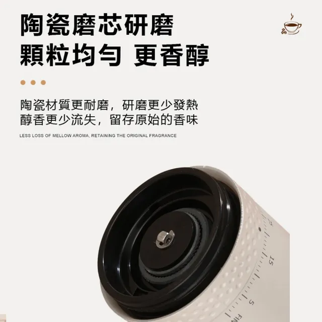 【IDREES 伊德萊斯】智能數顯電動咖啡磨豆機 五檔可調 研磨咖啡機 隨行磨豆器 磨粉機 咖啡杯