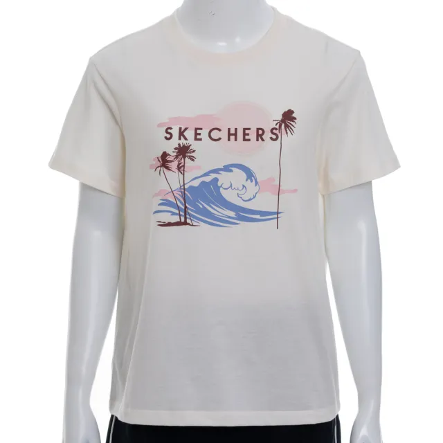 【SKECHERS】女短袖衣(SL325W495-00QF)