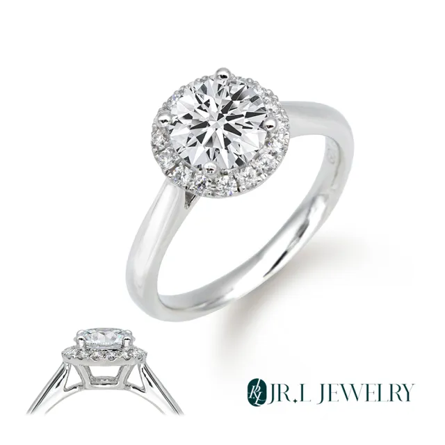 【JR.L金瑞利珠寶】雙12 IGI 1克拉 一生幸福 鑽石戒指(培育鑽石 鉑金)