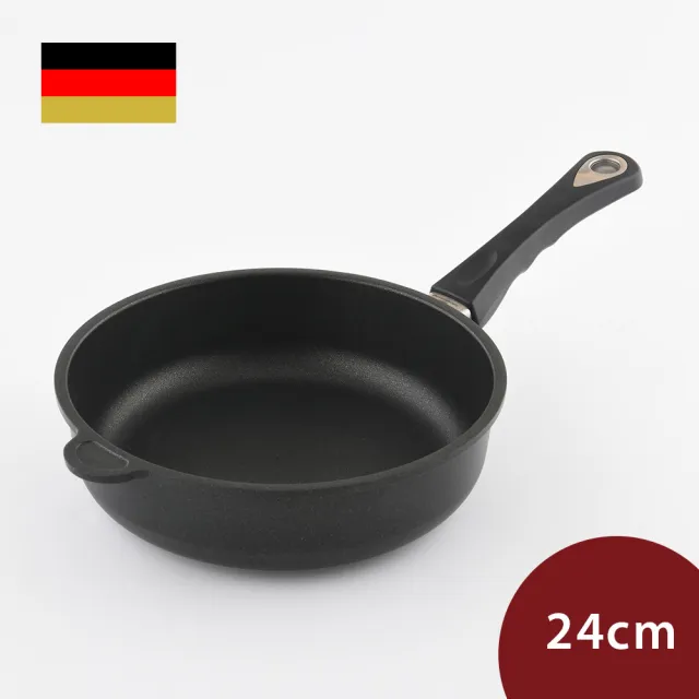 經典平底深炒鍋 24cm 7cm深 不沾鍋(平輸品)