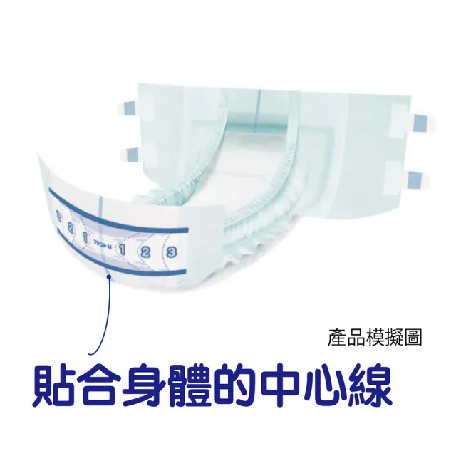 【日本大王】愛適多 側背雙防漏黏貼型紙尿褲M-5回(9片/包)