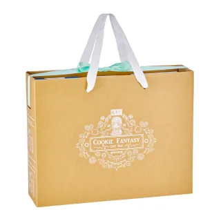 【盛香珍】曲奇范特西禮盒474gX2盒入(皇家奶油曲奇+蜂蜜蝴蝶酥+熔漿夾心曲奇巧克力)