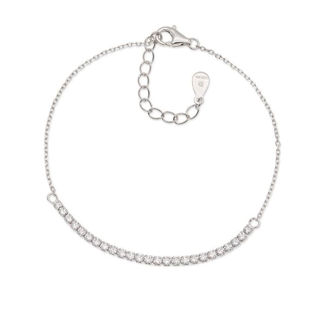 【JR.L JEWELRY】銀月微光 50分鑽石手鍊(培育鑽石 925純銀)