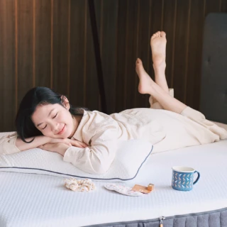 【德國Emma】Lite獨立筒床墊 贈保潔墊雙人加大(100天試睡 高CP值專利透氣記憶棉獨立筒床墊)