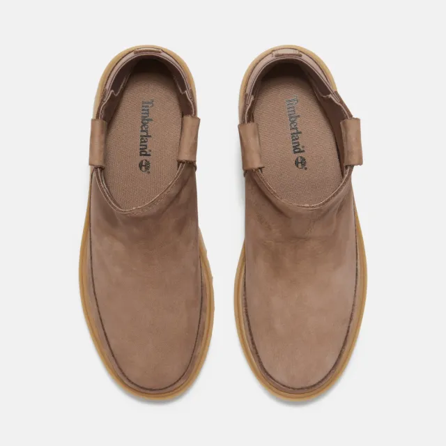【Timberland】女款灰褐色休閒便靴(A43V8EN5)