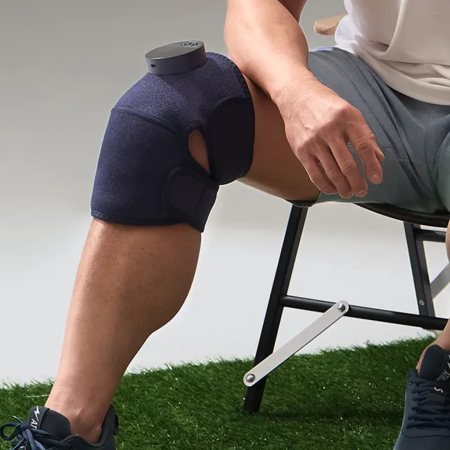 【輝葉】震關健 KNEEBUZZ/多功能石墨烯熱感按摩器 2入組(膝部膝蓋關節 熱敷按摩器 HY-762)