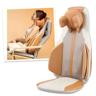 【輝葉】狠狠按深揉捏雙芯按摩椅墊 坐墊 靠墊(肩頸、撥筋按摩 頂規款 HY-658)
