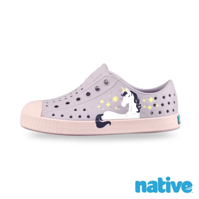 【Native Shoes】中大童鞋 JEFFERSON 洞洞鞋/防水鞋/膠鞋/雨鞋/拖鞋(15111502-5042 / 12111502-5042)
