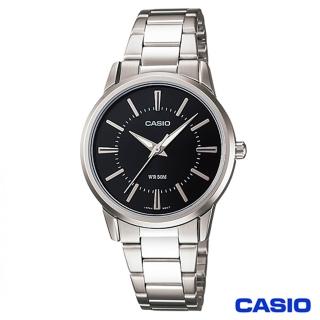 【CASIO 卡西歐】指針簡約時尚女表(LTP-1303D-1A)
